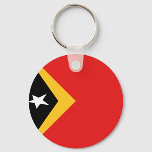 Oost-Timor Vlag Sleutelhanger
