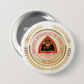 Oost-Timor Wapenschild Ronde Button 7,6 Cm (Voorkant /achterkant)