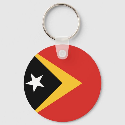 Oost-Timorese Button Sleutelhanger (Voorkant)