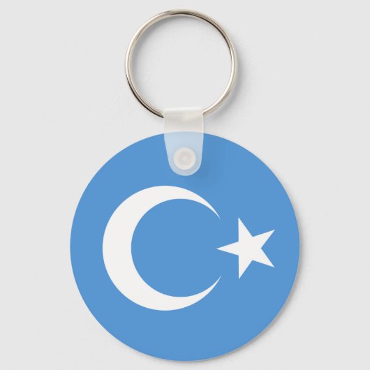 Oost-Turkestan Sleutelhanger (Voorkant)