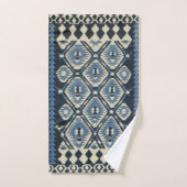 oost-Turks Perzisch tapijtblauw Bad Handdoek (Handdoek)