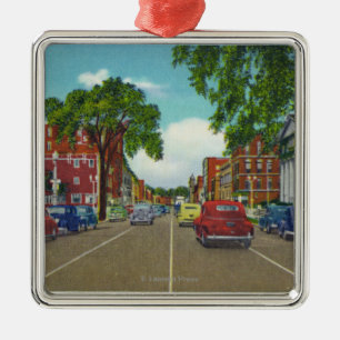 Oost-Uitzicht Genesee Street Metalen Ornament