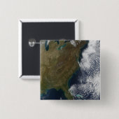 Oost-Verenigde Staten 2 Vierkante Button 5,1 Cm (Voorkant /achterkant)