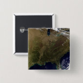 Oost-Verenigde Staten 3 Vierkante Button 5,1 Cm (Voorkant /achterkant)