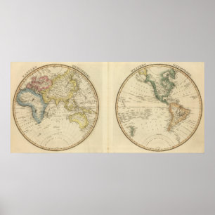 oostelijk halfrond 13 poster