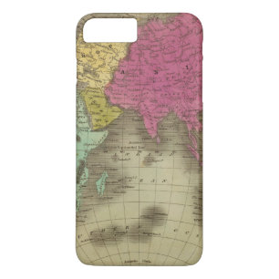 oostelijk halfrond 15 2 	iPhone 8 plus / 7 plus hoesje