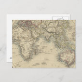 oostelijk halfrond 4 briefkaart (Voorkant / Achterkant)