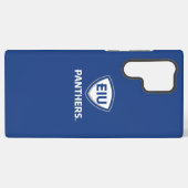 Oostelijk Illinois Panthers Shield & Wordmark Logo Samsung Galaxy Hoesje (Achterkant horizontaal)
