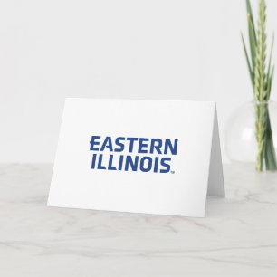 Oostelijk Illinois University Wordmark Logo Kaart