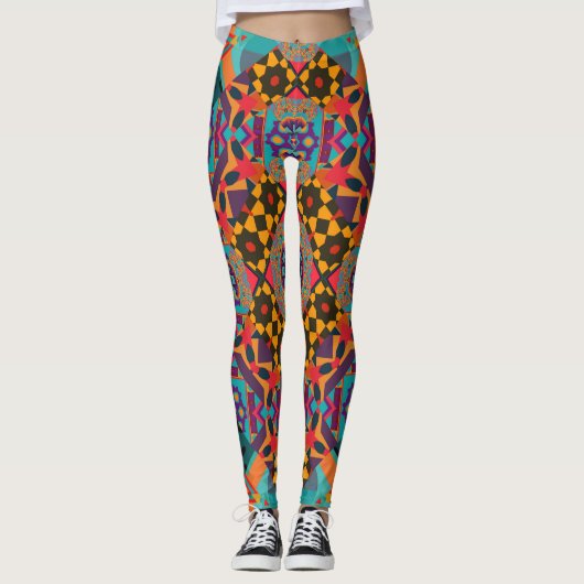  oostelijk: luxe groen decor. leggings (Voorkant)