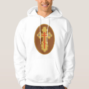 Oostelijk Orthodoxe Kruis Hoodie