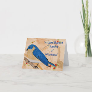 Oostelijke Blauwstaartblauwe Lijster Kaart