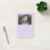 Oostelijke Bluebird in Snow - Originele Foto Post-it® Notes (Kantoor)