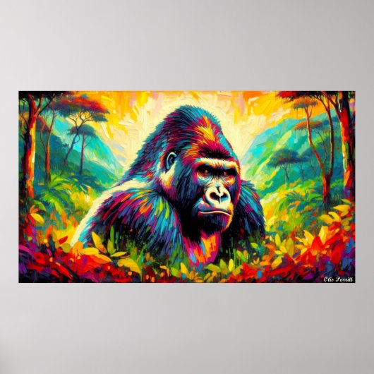OOSTELIJKE GORILLA 6 POSTER (Voorkant)
