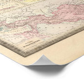Oostelijke Hemisphere Poster (Hoek)