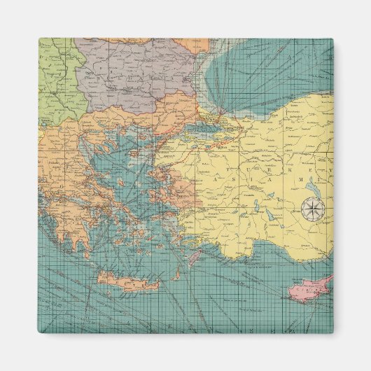 oostelijke Middellandse Zee Magneet (Voorkant)