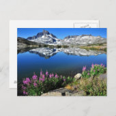 Oostelijke Sierra Mountains Briefkaart (Voorkant / Achterkant)