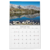 oostelijke Sierra Nevada bergen. Kalender (Feb 2026)