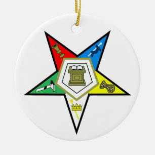 Oostelijke Ster Keramisch Ornament
