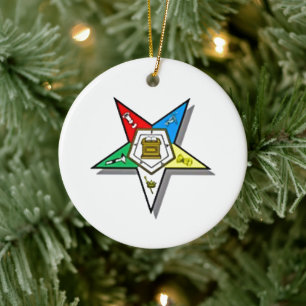 Oostelijke Ster Keramisch Ornament
