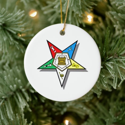 Oostelijke Ster Keramisch Ornament (Boom)