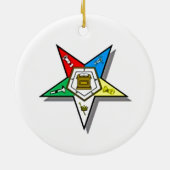 Oostelijke Ster Keramisch Ornament (Achterkant)