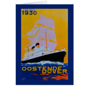 Oostende Dover PosterEurope