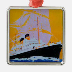 Oostende Dover PosterEurope Metalen Ornament