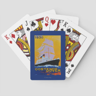Oostende Dover PosterEurope Speelkaarten