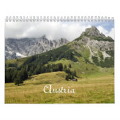 Oostenrijk, 2016 kalender (Hoes)