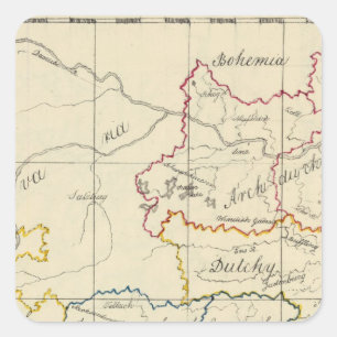 Oostenrijk 5 vierkante sticker