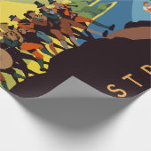  Oostenrijk Alps Travel Cadeaupapier (Hoek)