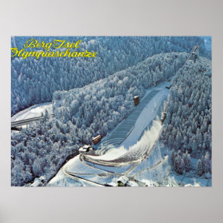 Oostenrijk, Berg Isel, Olympisch Ski Jump Poster