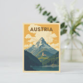 Oostenrijk Bergtoerisme Briefkaart (Staand voorkant)