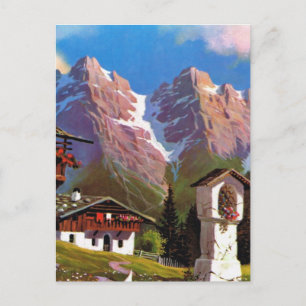  Oostenrijk, Bildstock, Tirolean, dorp Briefkaart