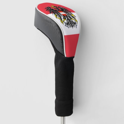 oostenrijk embleem golfheadcover (Schuin)