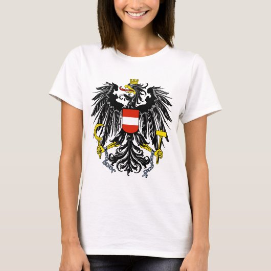 oostenrijk embleem t-shirt (Voorkant)