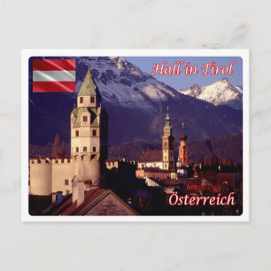 Oostenrijk - Hall in Tirol - Briefkaart