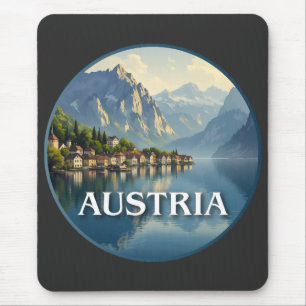 Oostenrijk Hallstatt Europese Unie Muismat