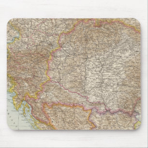 Oostenrijk Hongaarse Empire Map Muismat