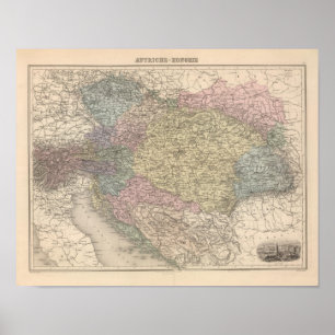 Oostenrijk Hongarije Poster