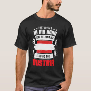Oostenrijk in mijn hoofd t-shirt