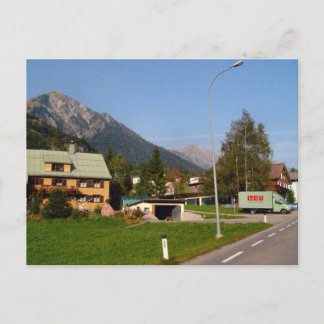 Oostenrijk, ingang Busy Village Briefkaart