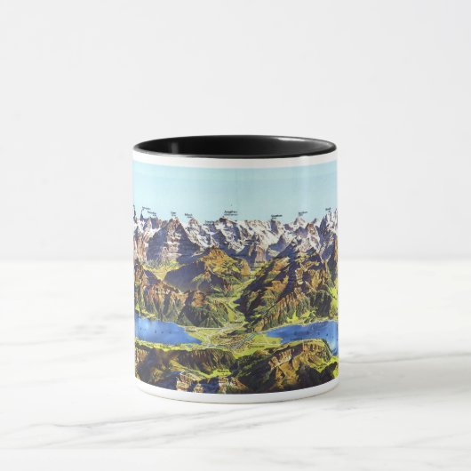 " Oostenrijk: Innsbruck - The ALPs Map... Mok (Midden)