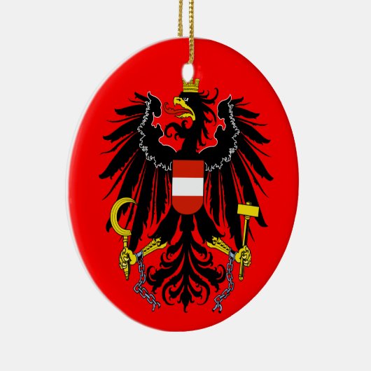 OOSTENRIJK * Kerstversiering Keramisch Ornament (Rechts)