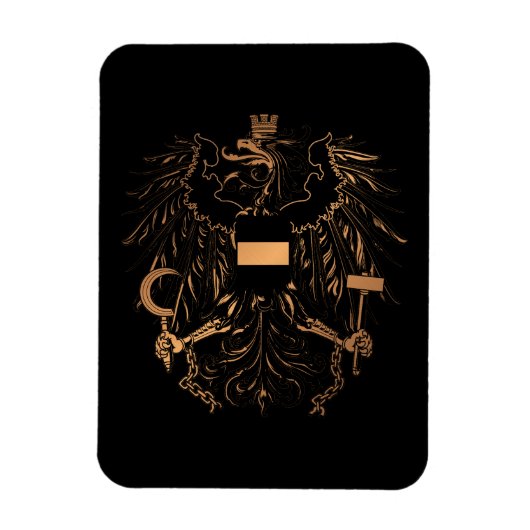 Oostenrijk Magneet (Verticaal)