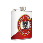 Oostenrijk Medallion Heupfles (Rechts)