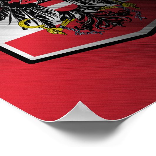 Oostenrijk Poster (Hoek)