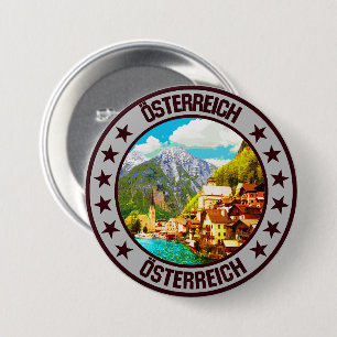 Oostenrijk Ronde Button 7,6 Cm