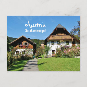 Oostenrijk, Salzkammergut - Briefkaart